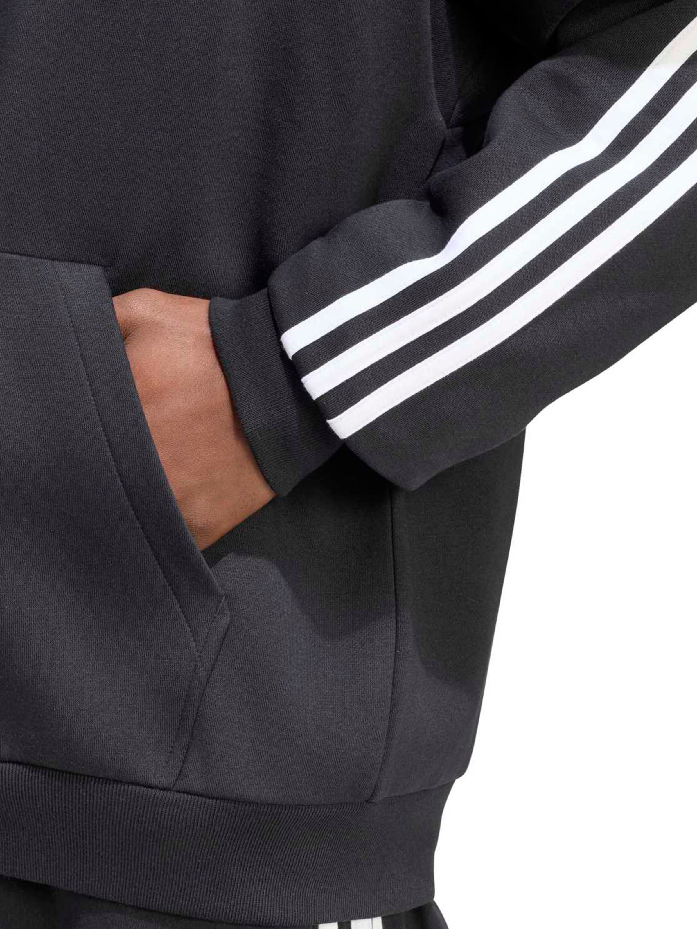 ADIDAS SPORTSWEAR - Casaco de treino em moletão em preto