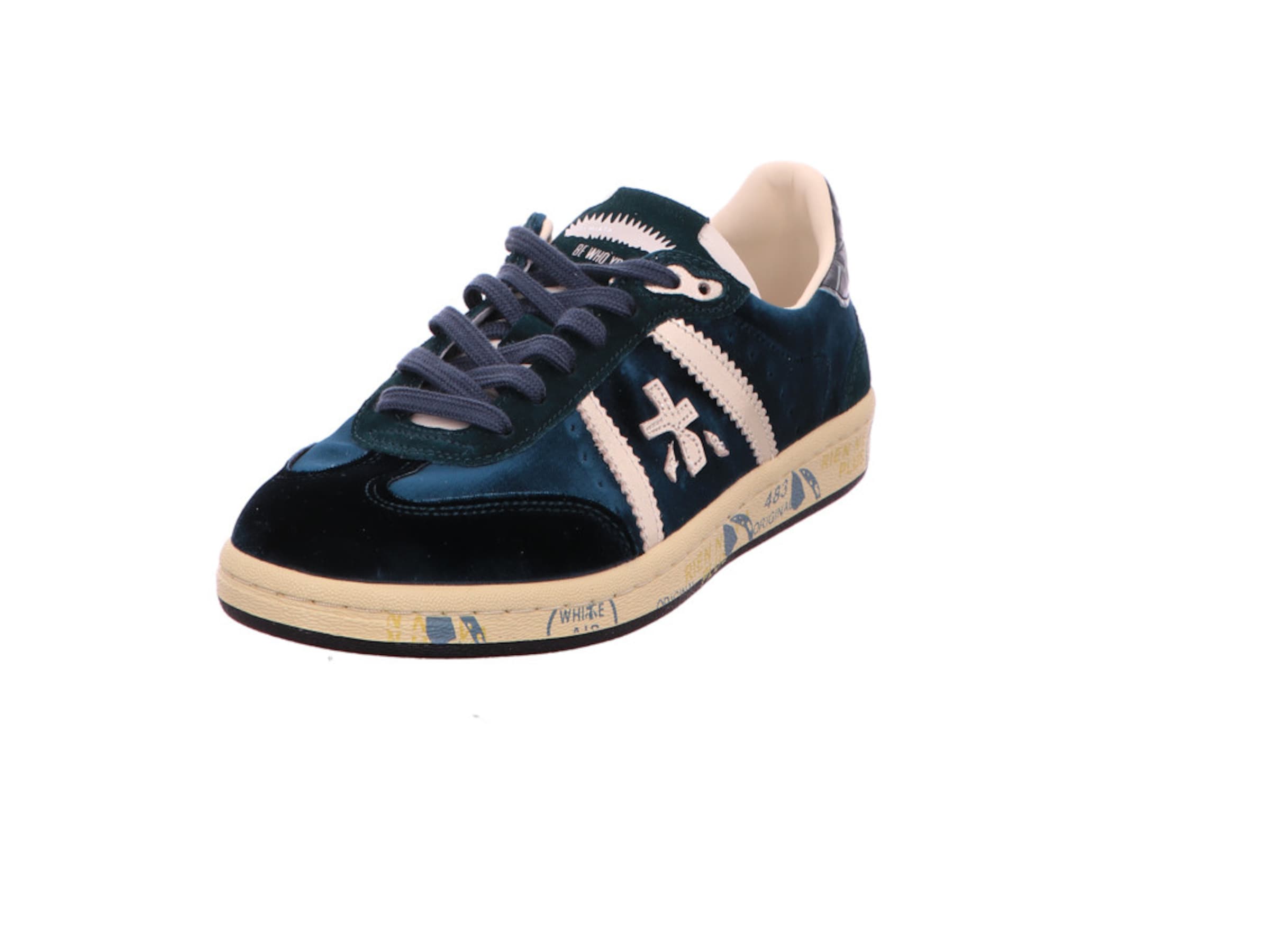 Premiata Sneaker in Blau: Vorderseite