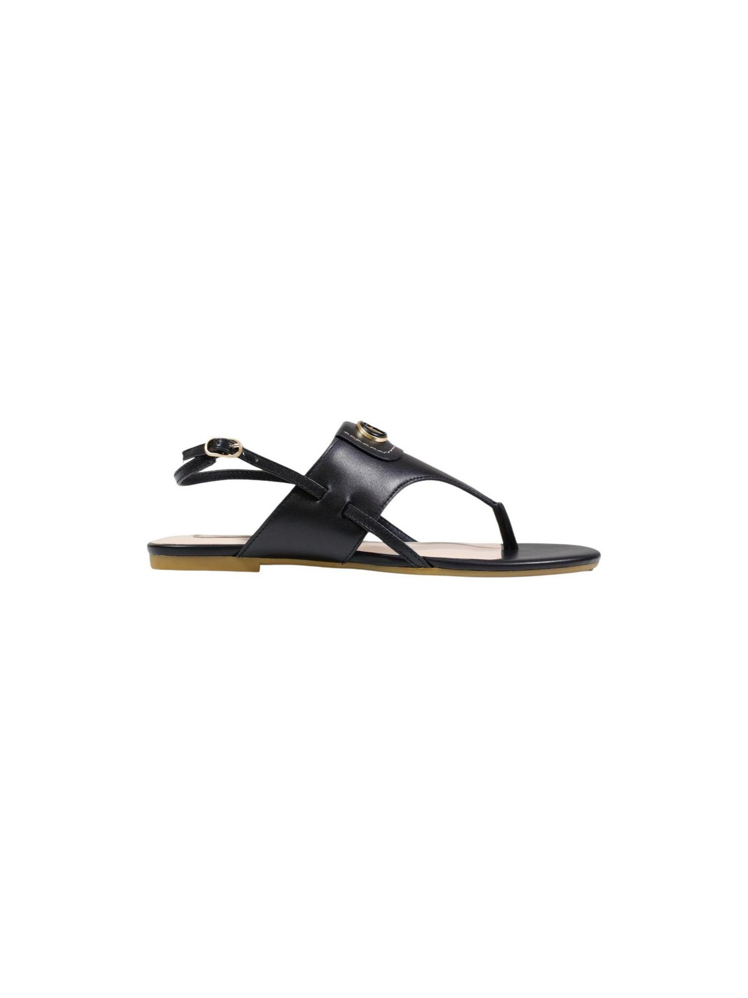 Sandalo 'SANDY 10 SANDAL SA6131P0102' di Liu Jo in nero: frontale