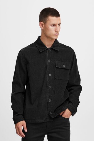 BLEND Slim fit Button Up Shirt in Black: front