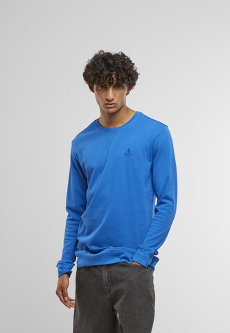 Sweat-shirt 'Anchor' Mister Tee en bleu : devant