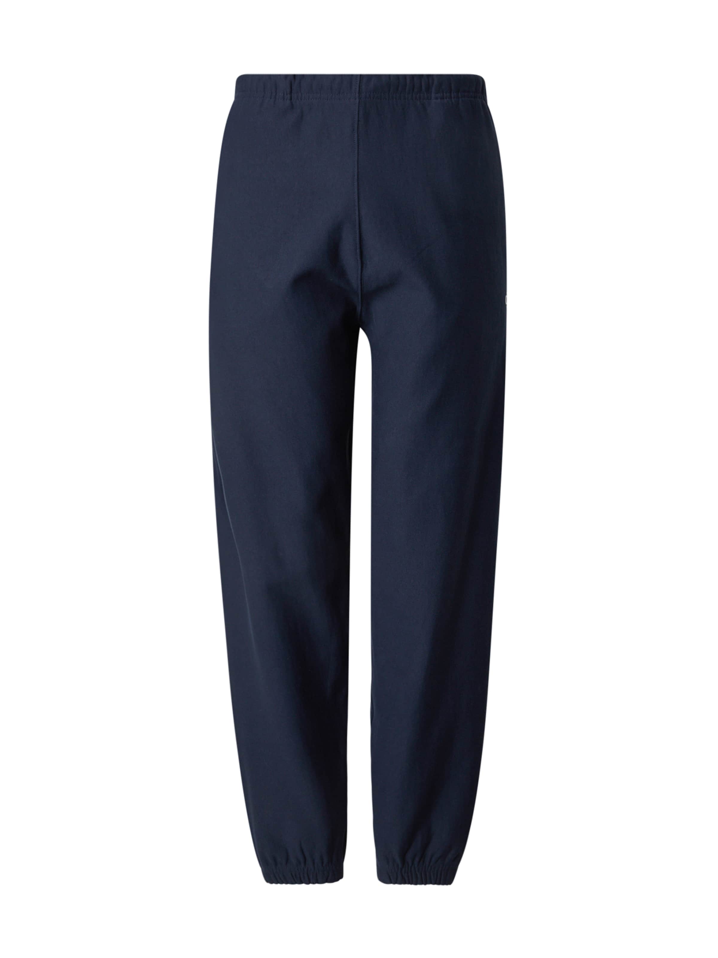 Calvin Klein Jeans Tapered Trousers in Blue: front