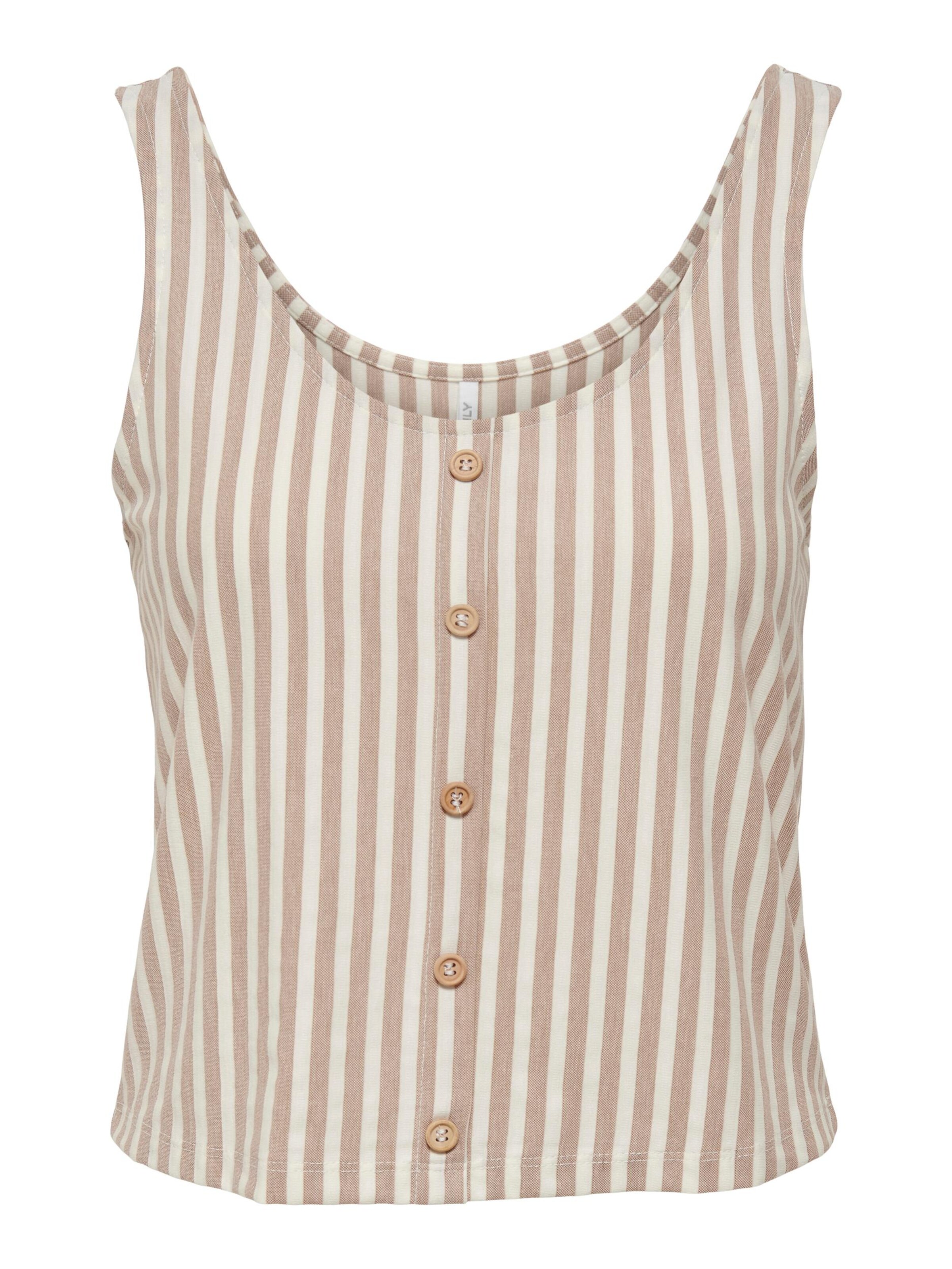 ONLY Топ в Коричневый: спереди