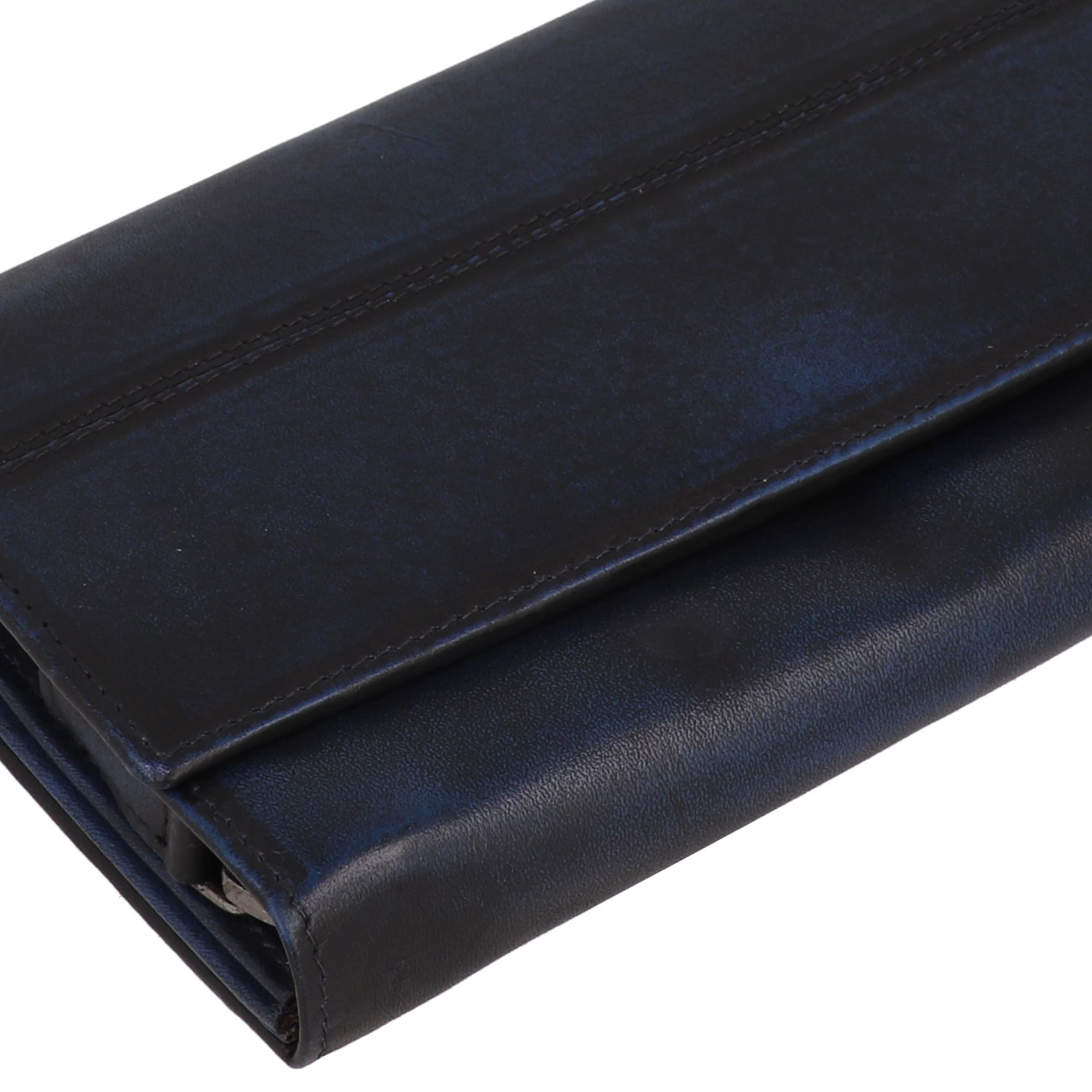 Porte-monnaies 'Destressed' GREENBURRY en bleu