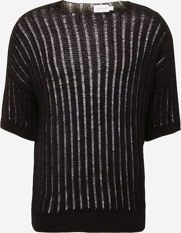 TOPMAN Sweater in Black: front