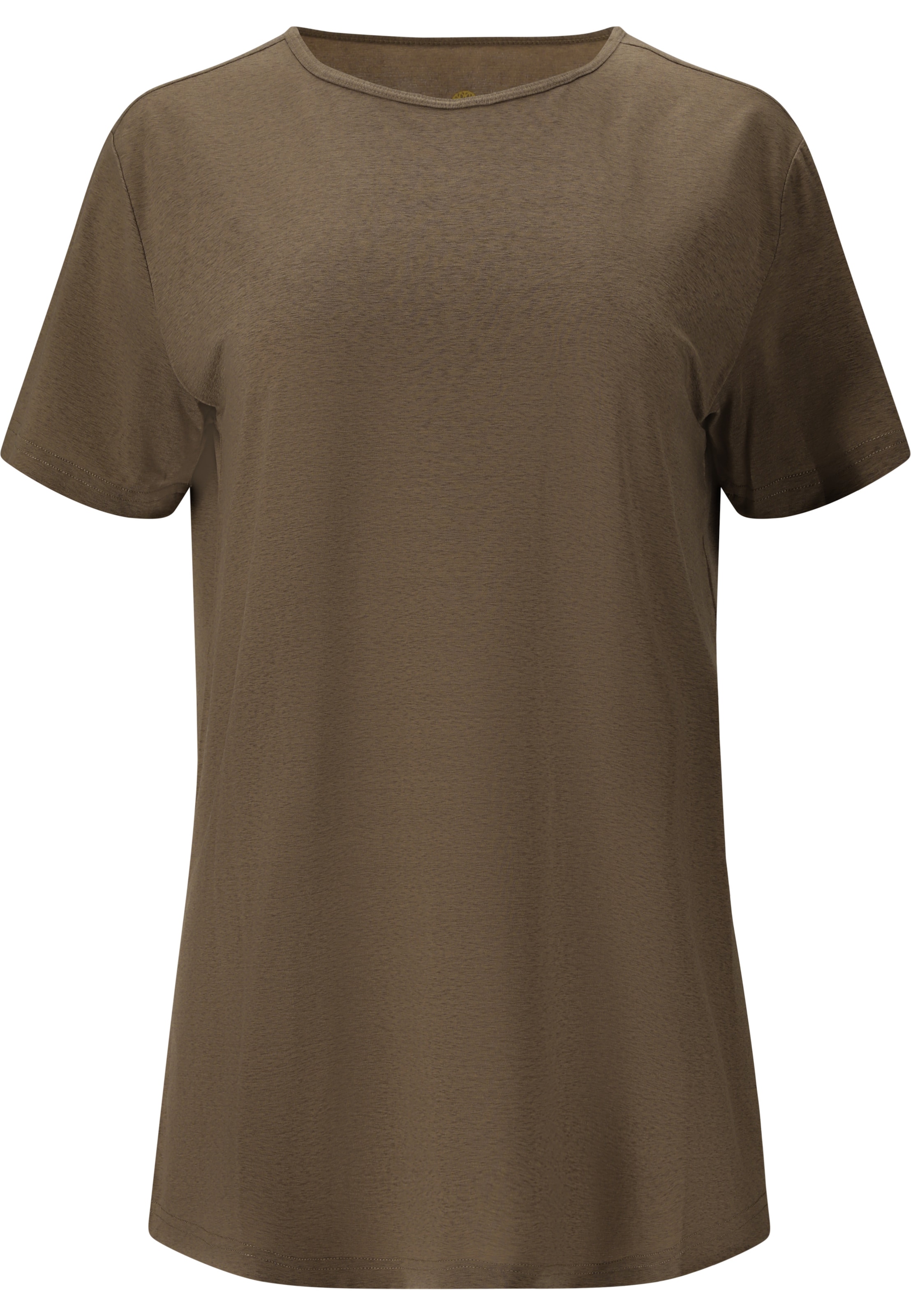 Athlecia Performance shirt 'LIZZY' in Brown: front