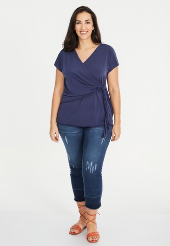 SPGWOMAN Bluse in Blau