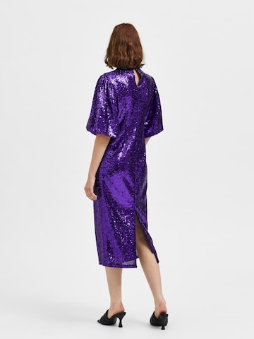 Robe de cocktail 'Sola' SELECTED FEMME en violet