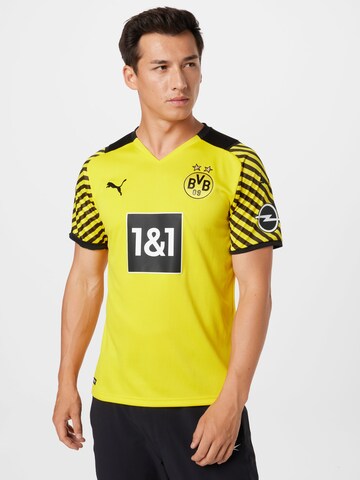 Maillot 'Borussia Dortmund' PUMA en jaune : devant