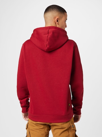 G-Star RAW Sweatshirt 'Premium Core' in Red
