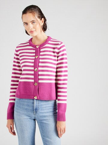 Fabienne Chapot Knit cardigan 'Stine' in Pink: front