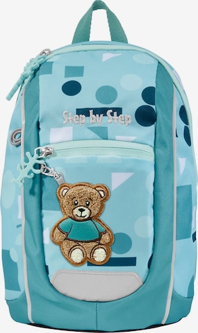 Zaino 'Kiga' di STEP BY STEP in blu: frontale