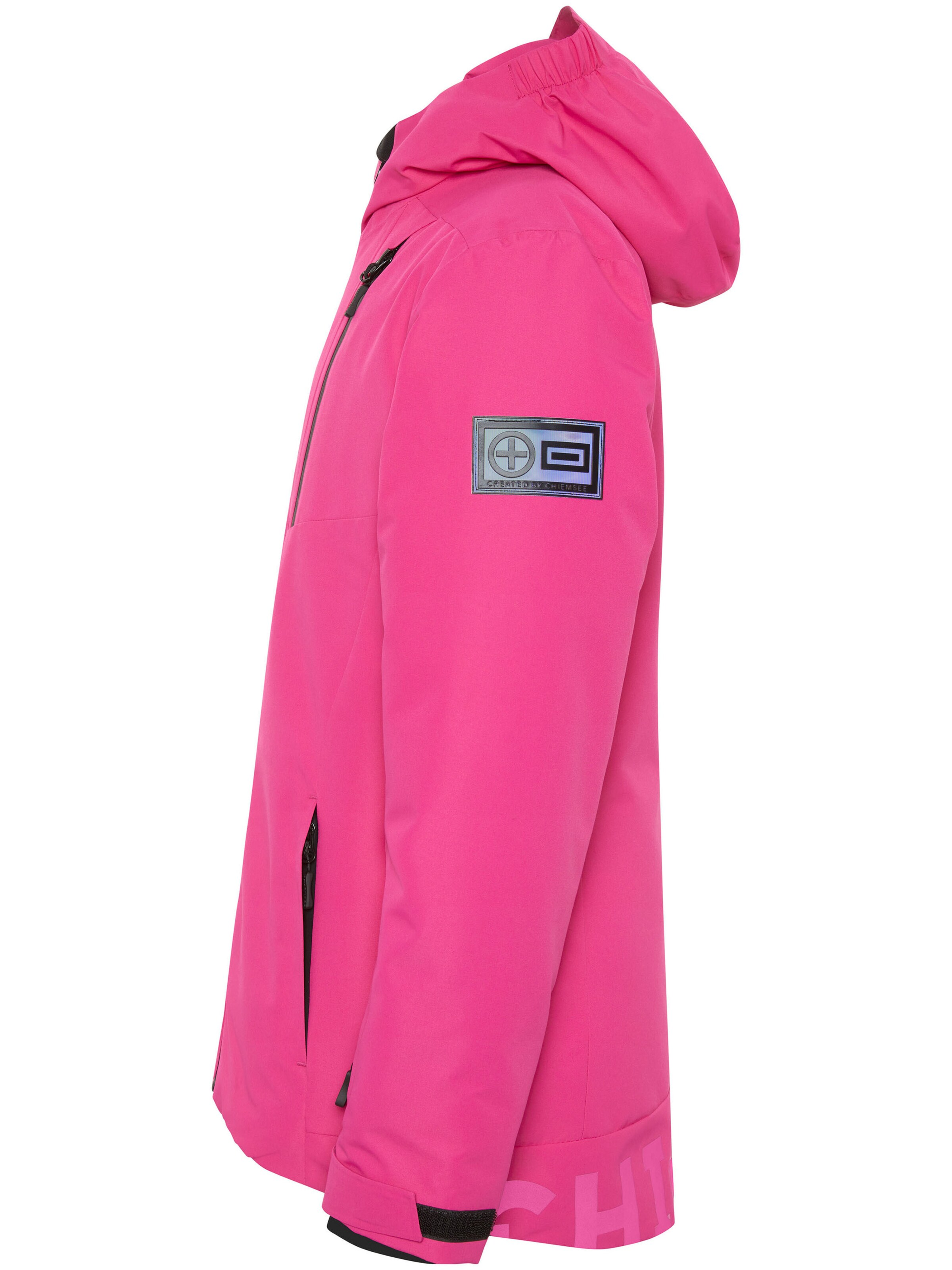 CHIEMSEE Athletic Jacket ' mit Logo hinten am Saum ' in Pink