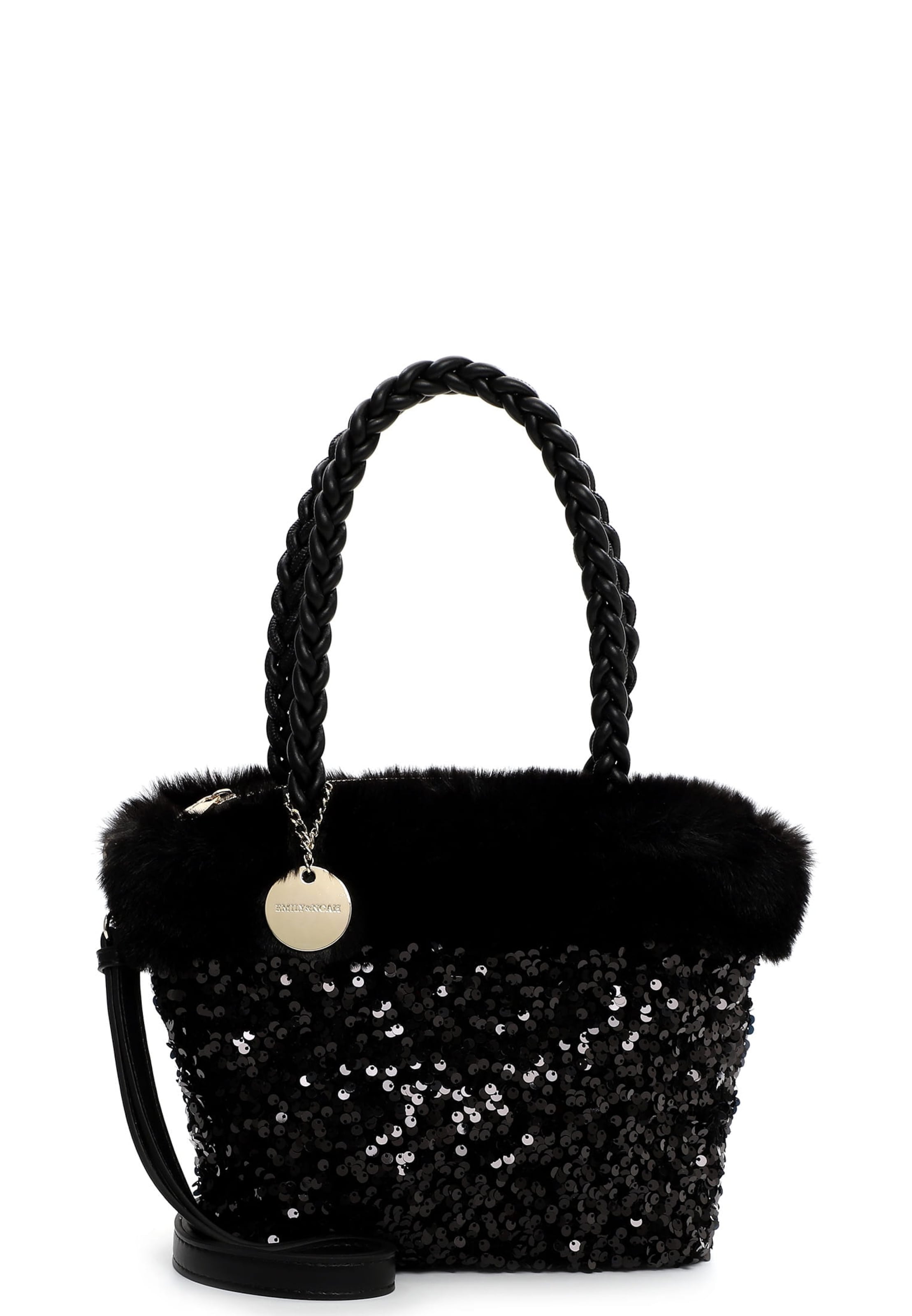 Emily & Noah Shopper 'Hara' in Schwarz: Vorderseite