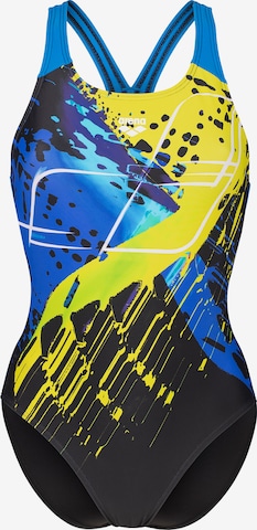 ARENA Õlapaelteta topp Ujumistrikoo 'FUNNY SPOT', värv segavärvid: eest vaates