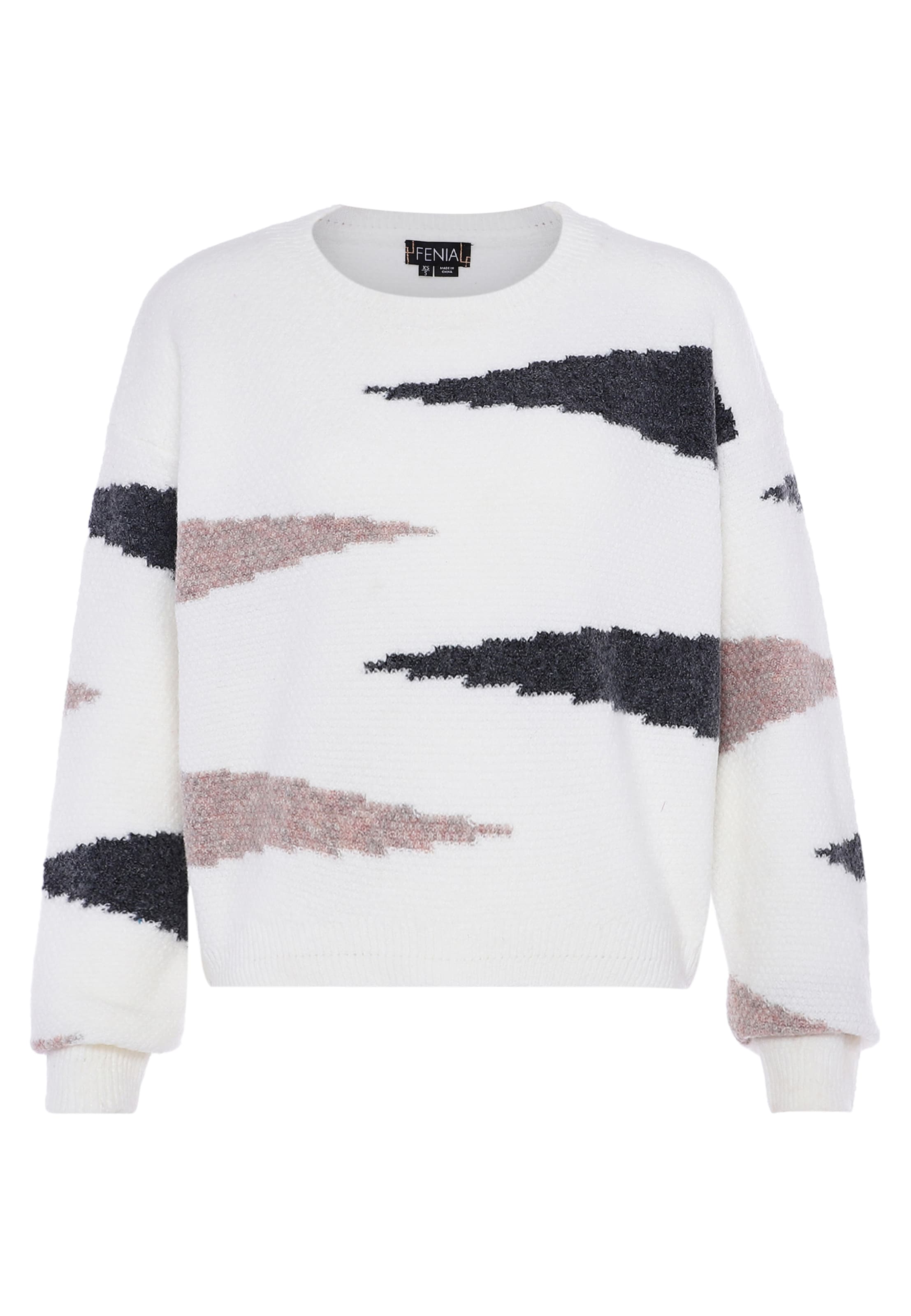 FENIA Pullover in Weiß: Vorderseite