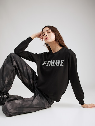 ONLY Sweatshirt 'MAYRA' in Schwarz