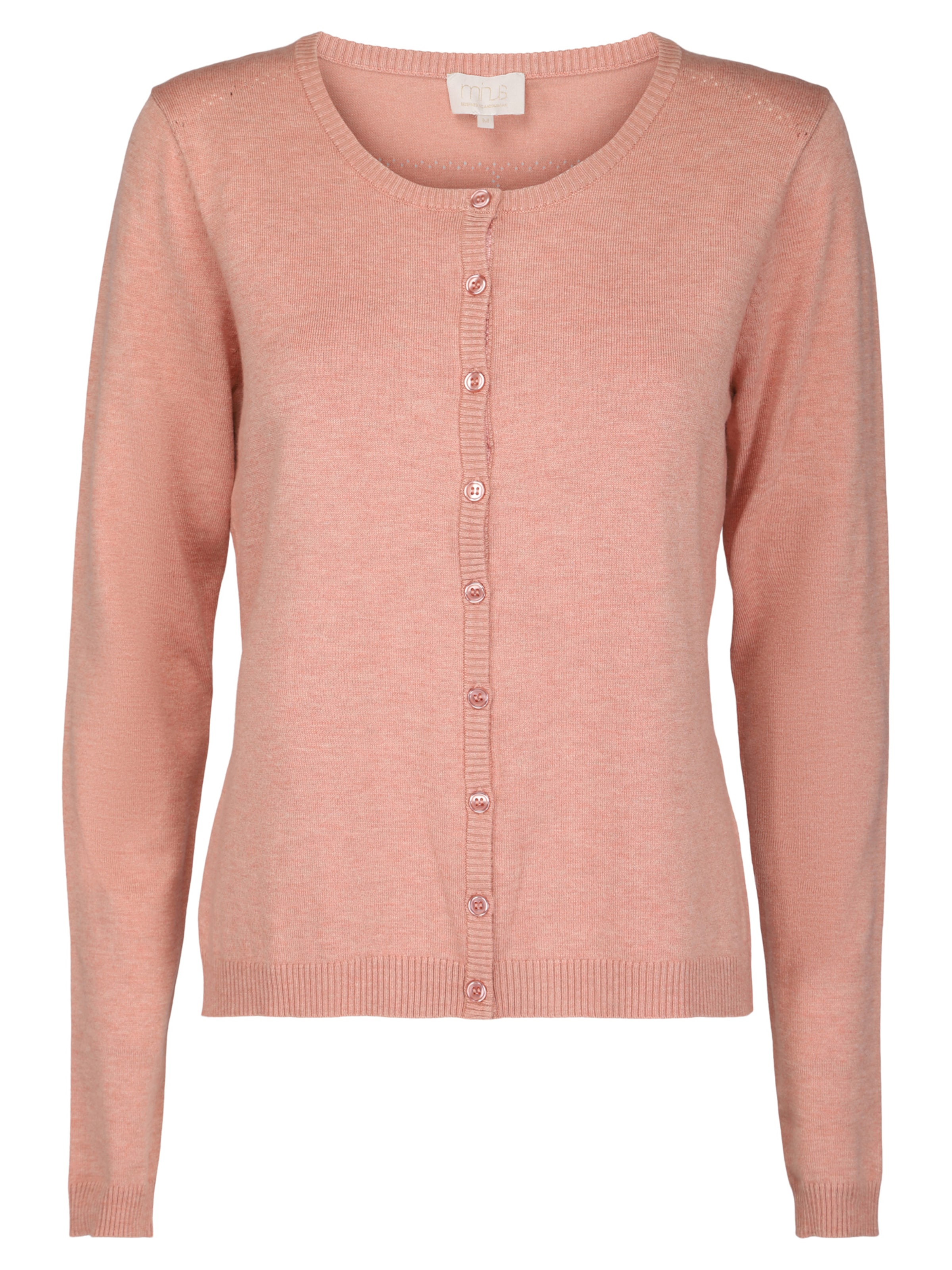 minus Gebreid vest 'New Laura' in Roze: voorkant