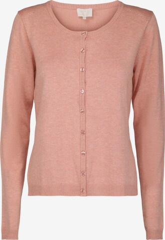 minus Knit Cardigan 'New Laura' in Pink: front