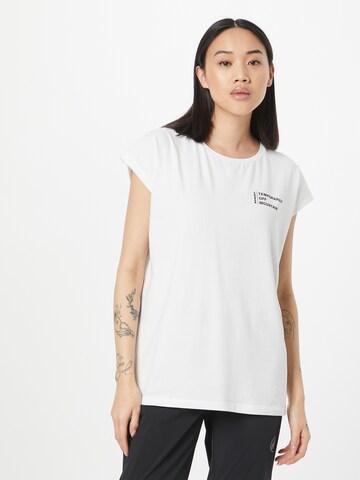 MAMMUT Performance Shirt 'Off Mountain' in White: front