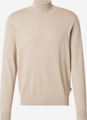 Pull-over bugatti en beige : devant