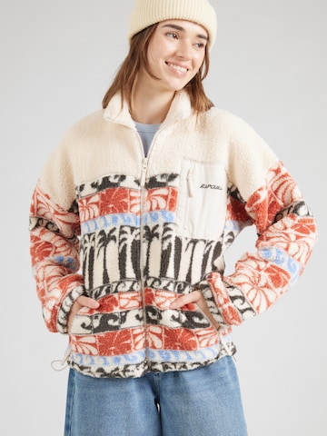 RIP CURL - Chaqueta polar funcional 'OCEANIC' en beige: frente
