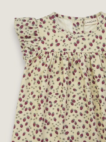 LouieLouie Kjole 'Belle ∼ Petit raspberries' i beige