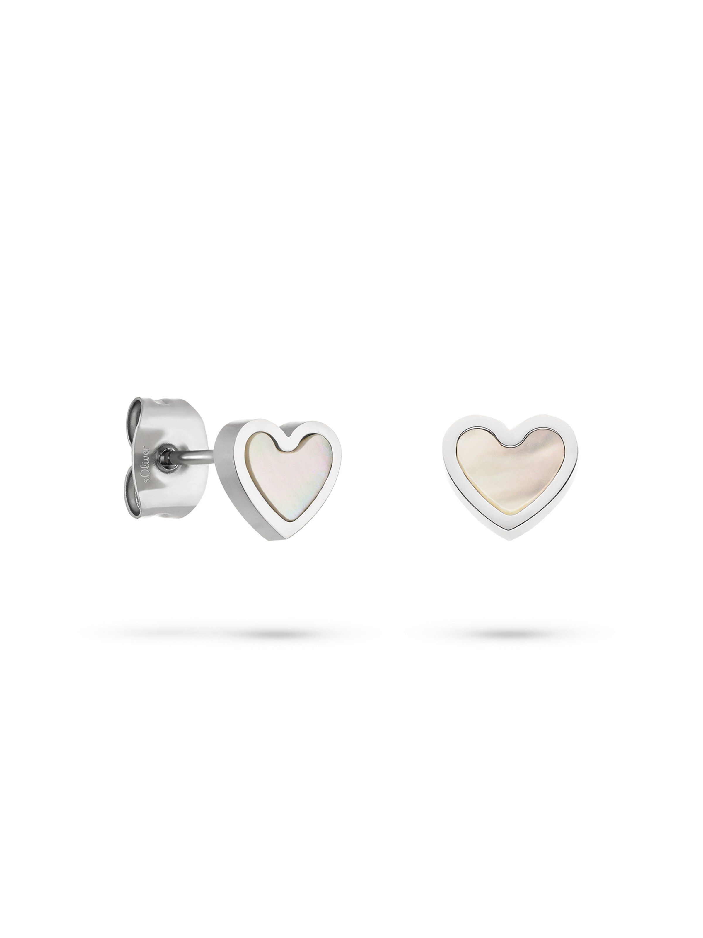 s.Oliver Earrings in Silver: front