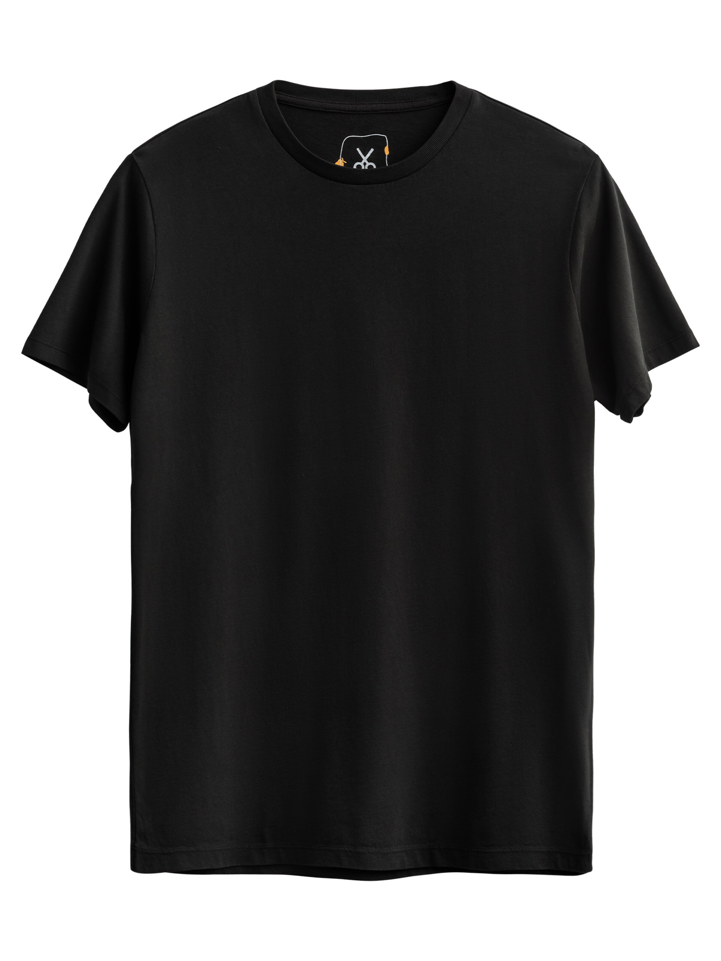 Maglietta di Kaft in nero: frontale