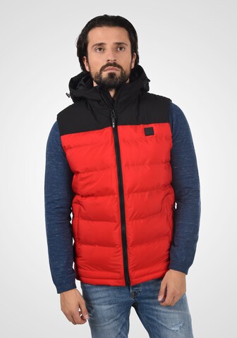 INDICODE JEANS Vest 'Iulius' in Red: front