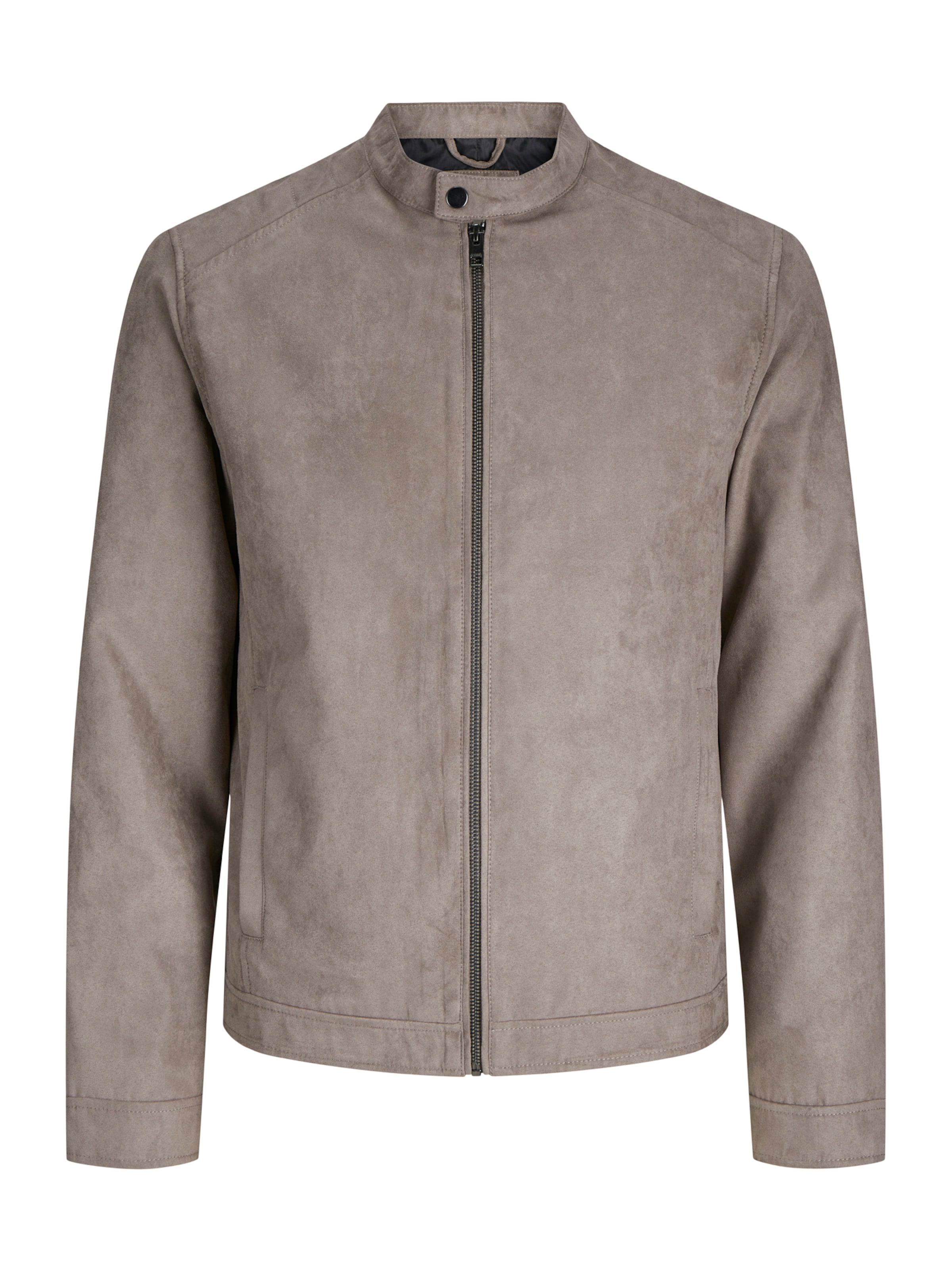 brūns JJ Rebel Starpsezonu jaka 'JREBCALEB': no priekšpuses