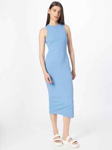 Robe Nasty Gal en bleu : devant