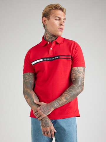 TOMMY HILFIGER Футболка в Красный: спереди