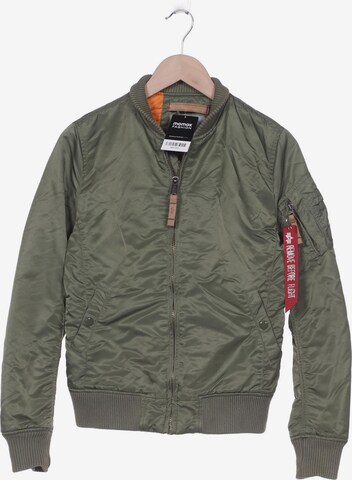 ALPHA INDUSTRIES Jacke M in Grün: predná strana