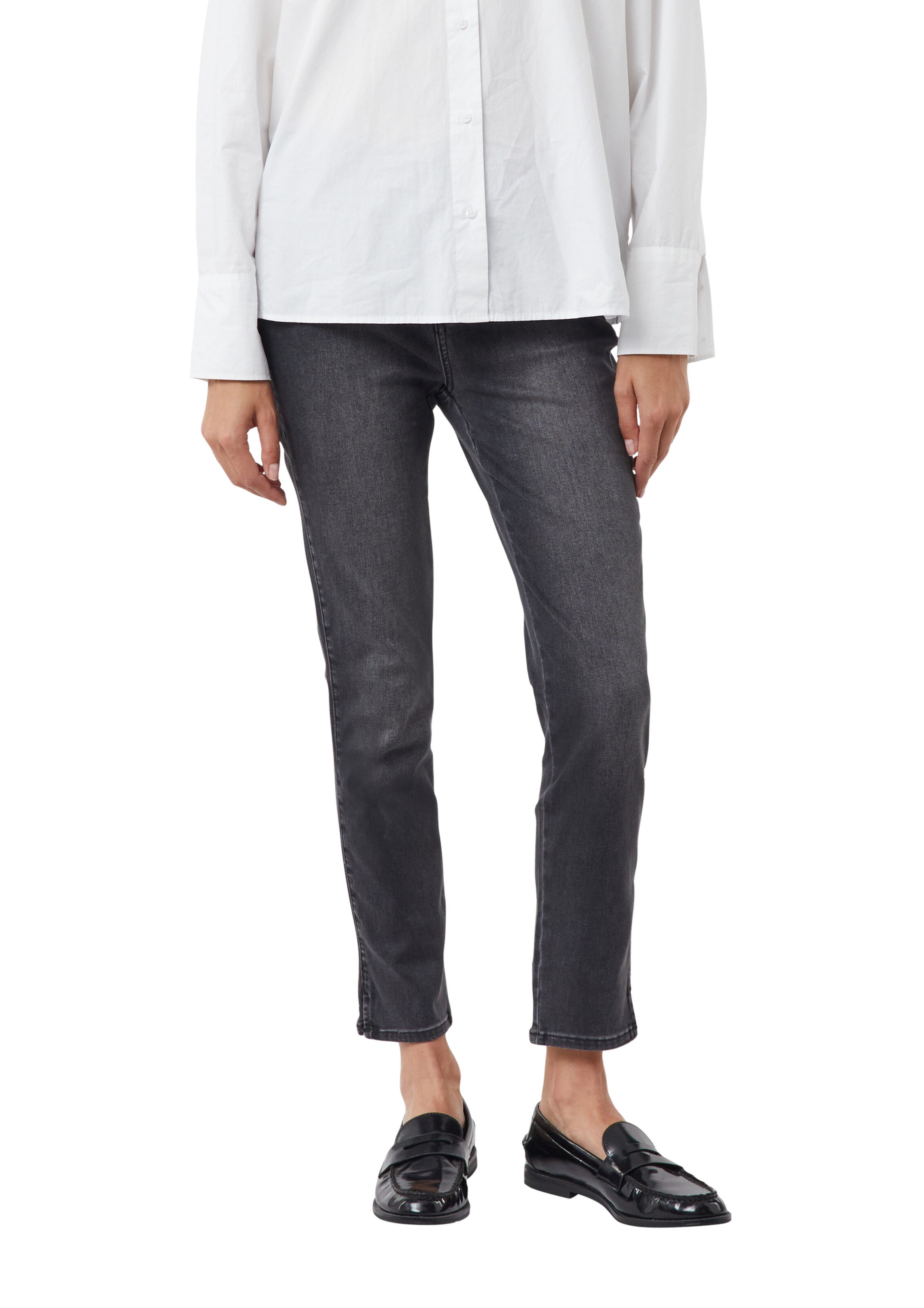 Skinny Jean comma casual identity en gris : devant