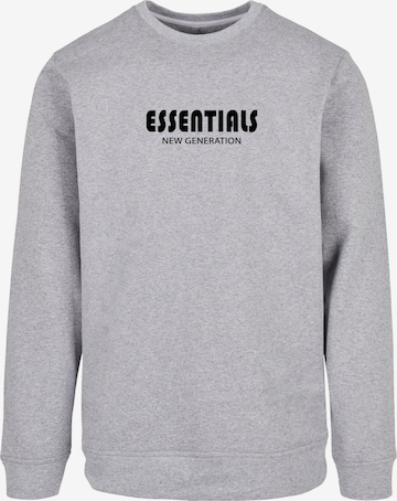 Felpa 'Essentials New Generation' di Merchcode in grigio: frontale