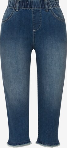 LAURASØN Regular Jeans in Blue: front