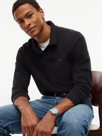 Tommy Jeans - Camisa 'ESS' em preto