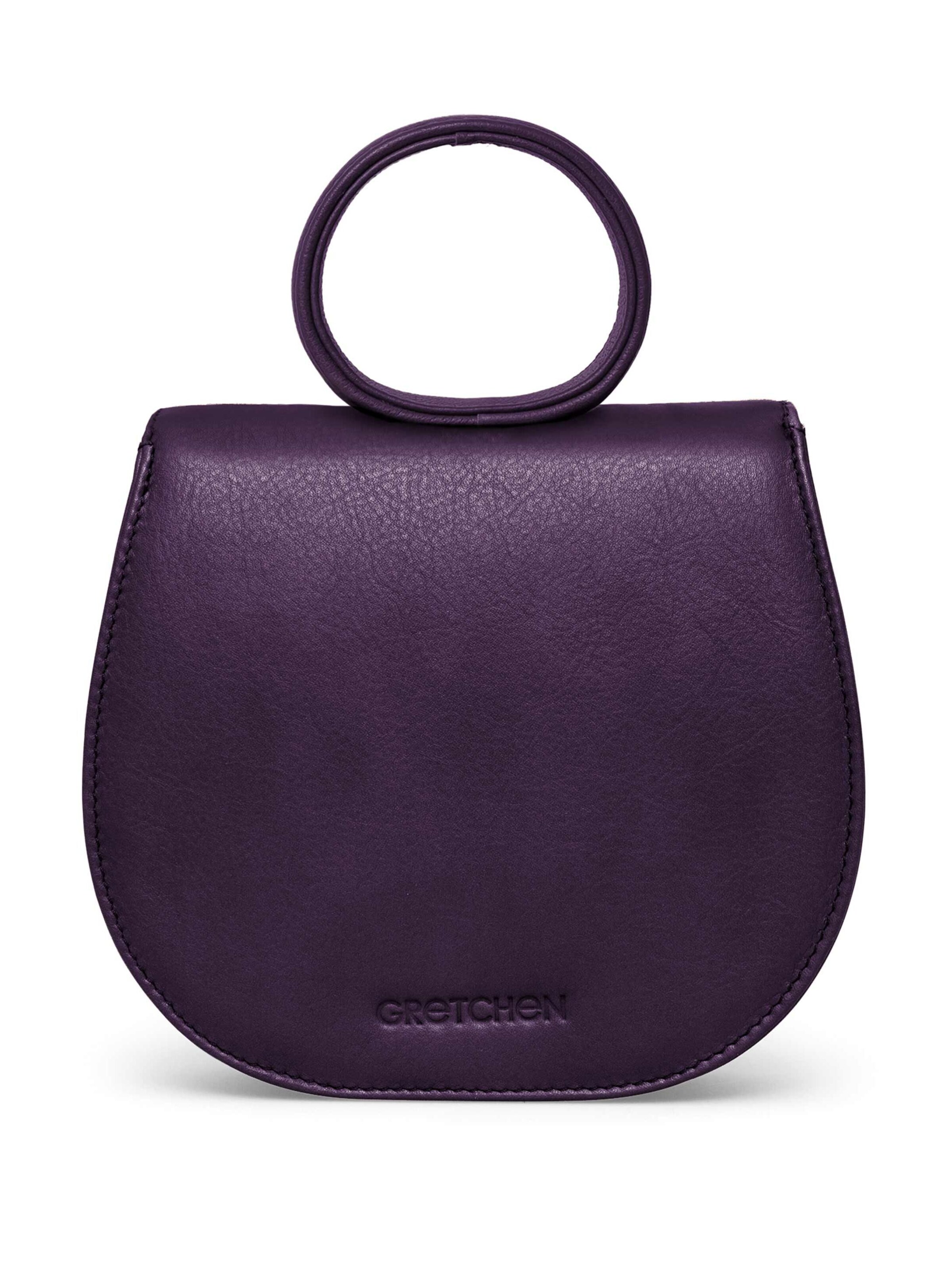 Gretchen Handbag 'Ebony Mini Loop' in Purple