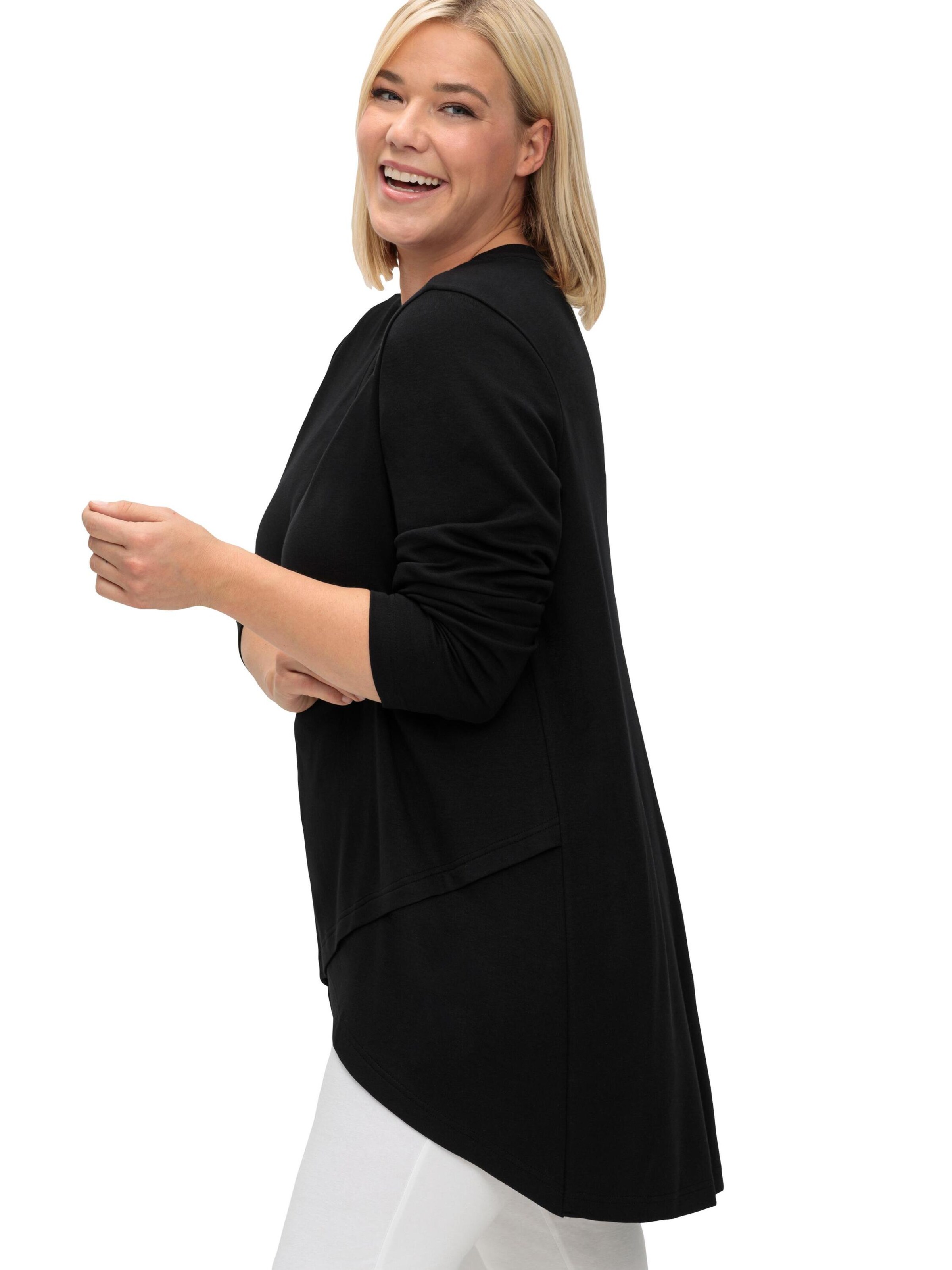 juoda SHEEGO Marškinėliai