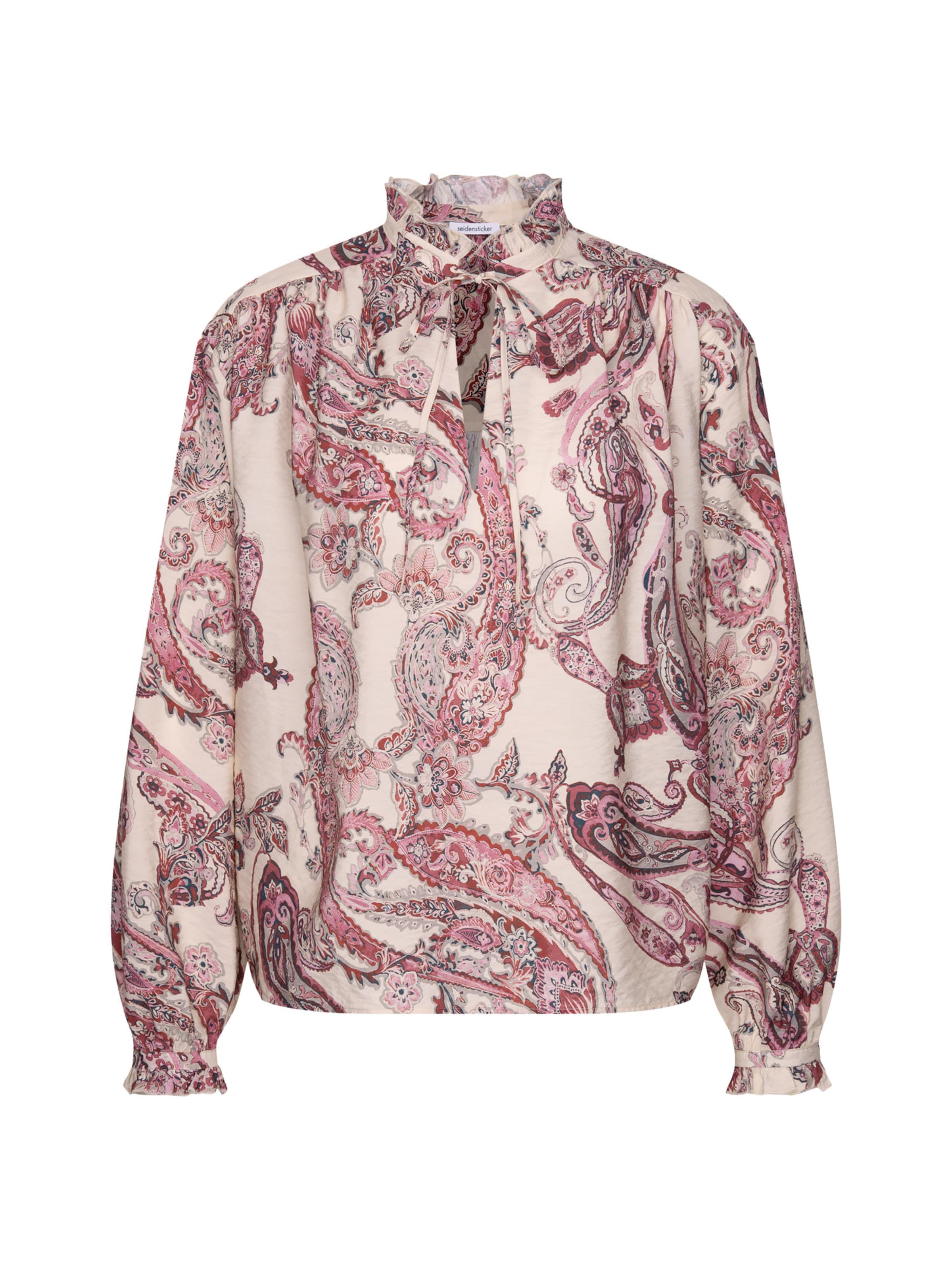 SEIDENSTICKER Blouse in Roze: voorkant