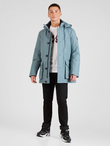 BOSS Parka 'Oasiss' in Blau