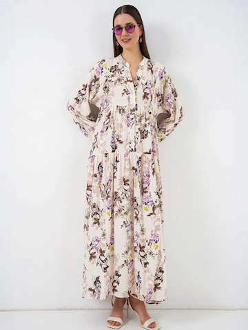 Bigdart Dress in Brown
