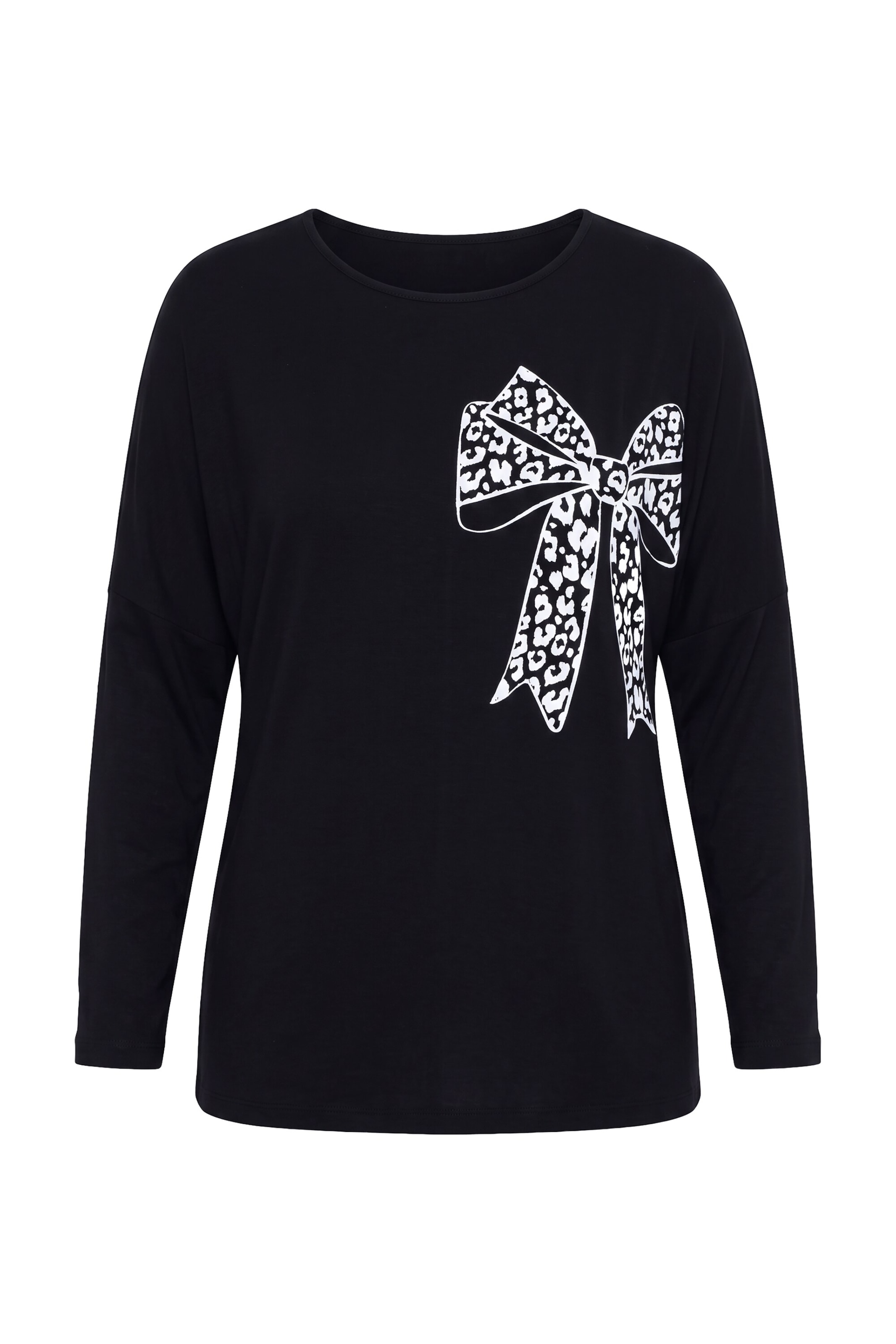 MIAMODA Shirt in Zwart: voorkant