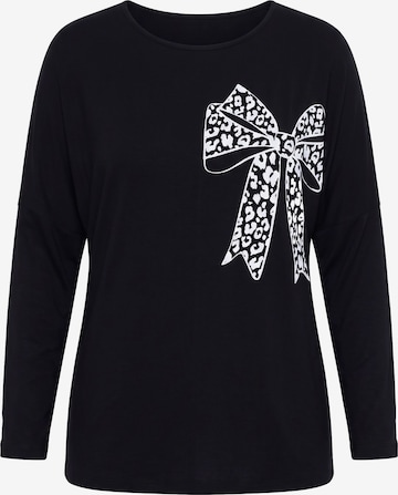 MIAMODA Shirt in Black: front