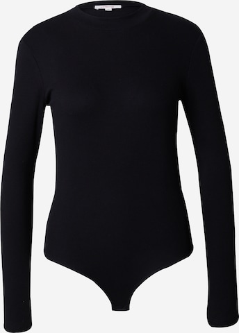 s.Oliver Shirt Bodysuit in Black: front