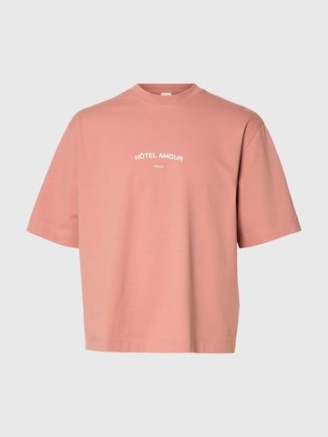 Maglietta 'SLHLiam' di SELECTED in rosa