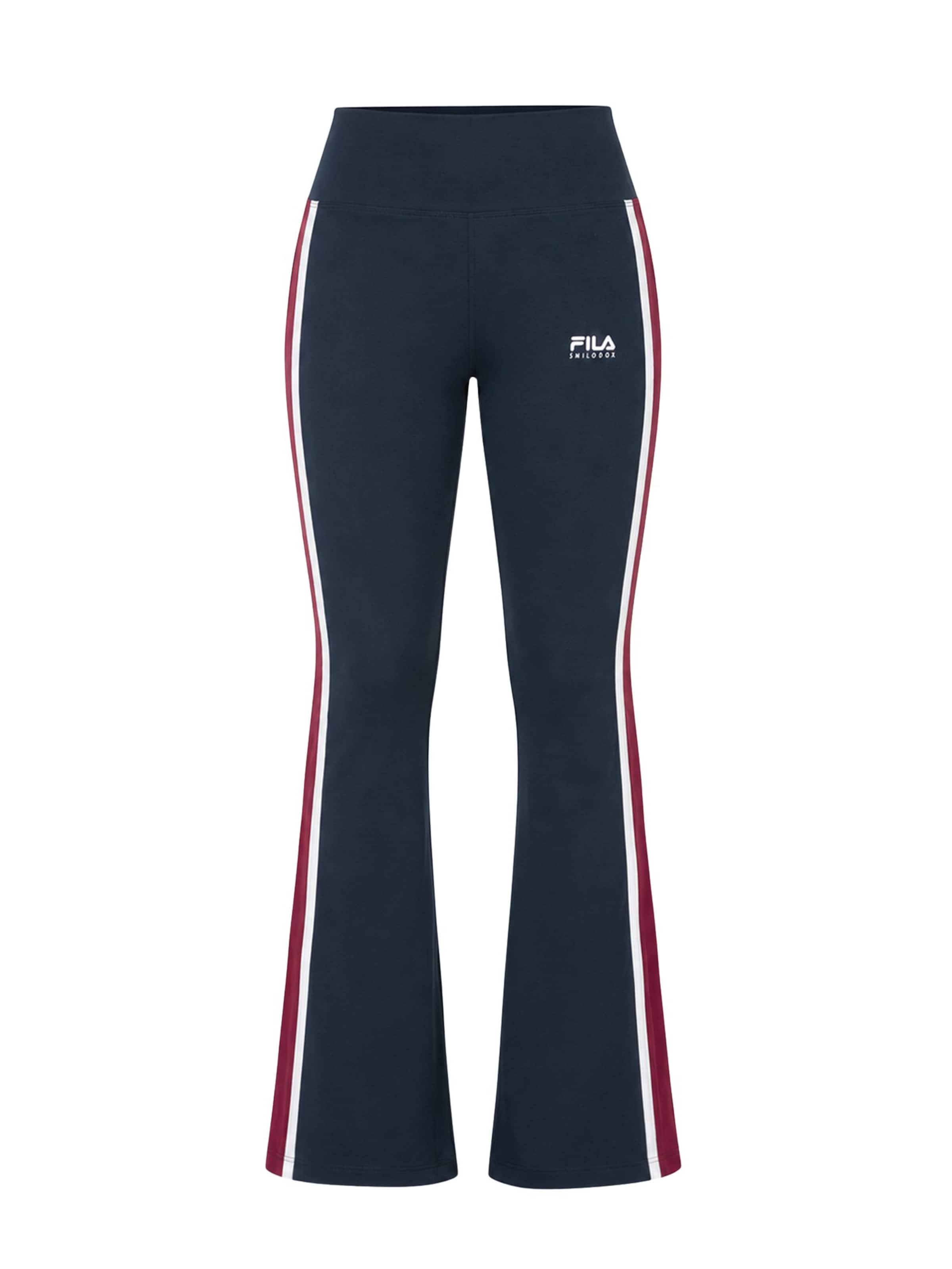 Bootcut Leggings ' Alassio ' Smilodox en bleu : devant