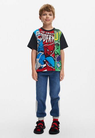 Desigual Tričko 'Marvel™' - Čierna
