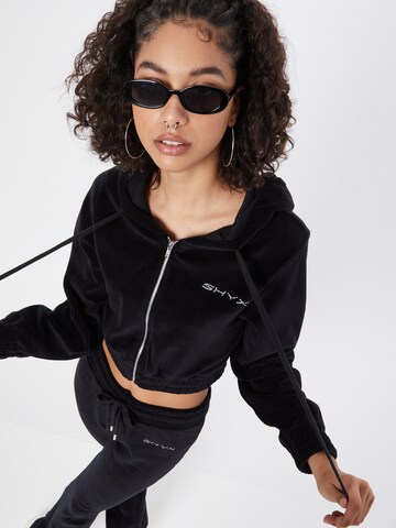 SHYX Zip-Up Hoodie 'Fame' in Black